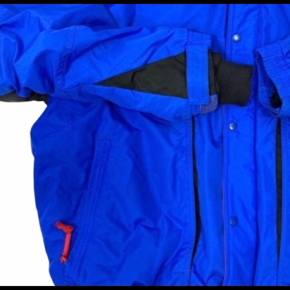 Sierra Sport Blue Windbreaker Fleece Jacket Coat - Picture 7 of 10